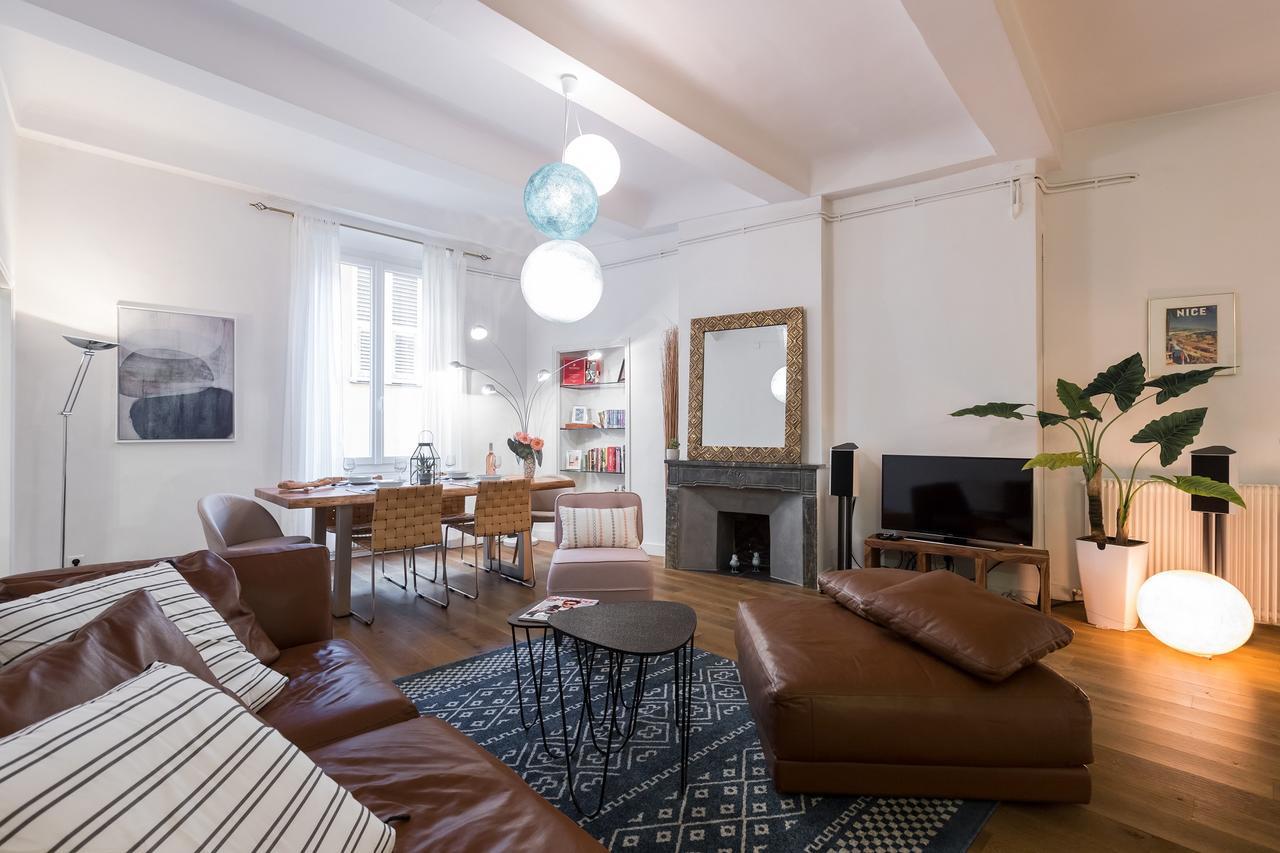 Pref 2 - F4 - Vaste Et Bourgeois ,3 Chambres, Ascenseur, Vx-Nice Bagian luar foto