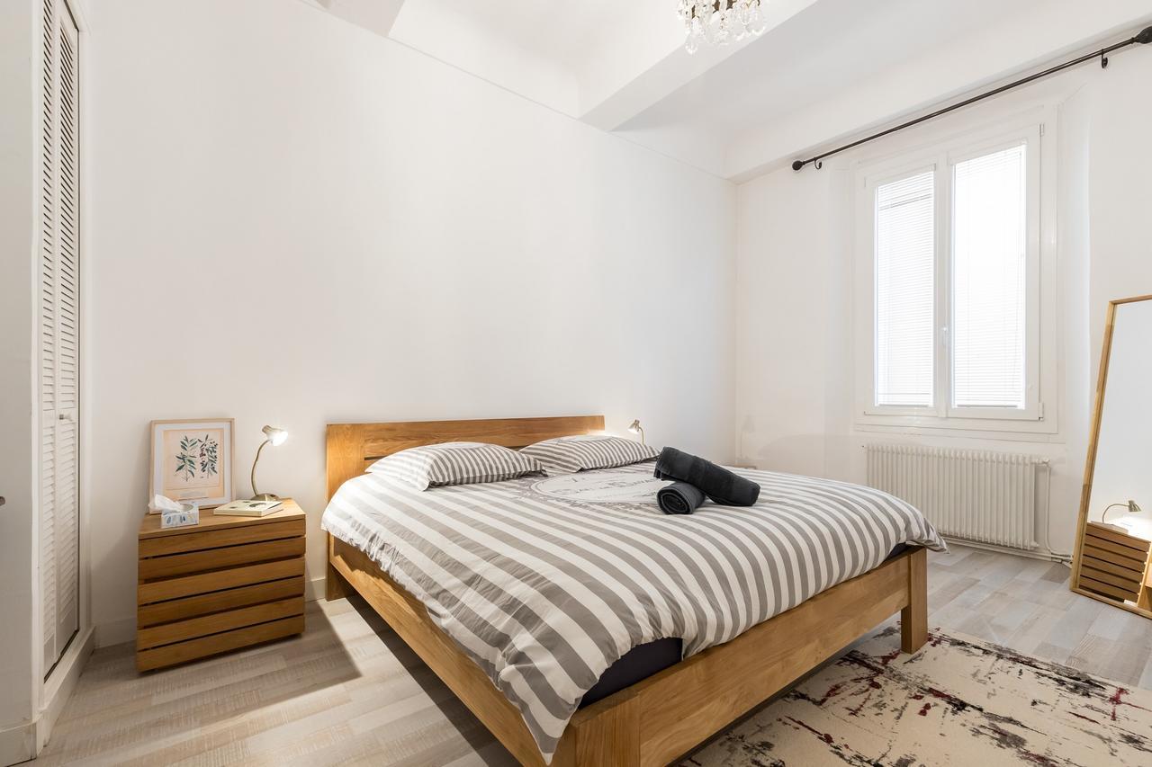 Pref 2 - F4 - Vaste Et Bourgeois ,3 Chambres, Ascenseur, Vx-Nice Bagian luar foto