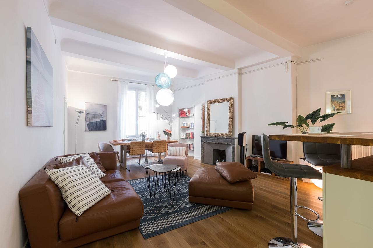 Pref 2 - F4 - Vaste Et Bourgeois ,3 Chambres, Ascenseur, Vx-Nice Bagian luar foto